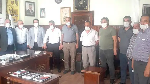 Halil Etyemez'den odalara ziyaret