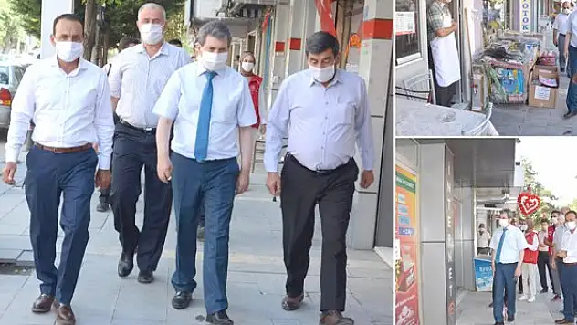 Çumra'da Covid-19 denetimi