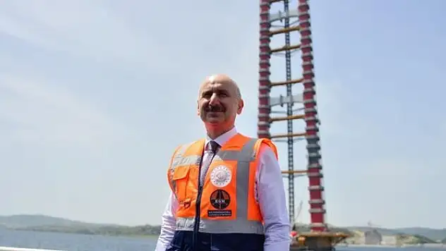 '1915 Çanakkale Köprüsü'nü 2022'de hizmete sunmayı hedefliyoruz'