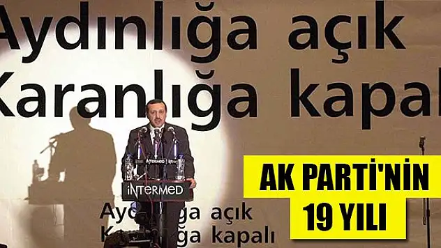 AK Parti'nin 19 yılı