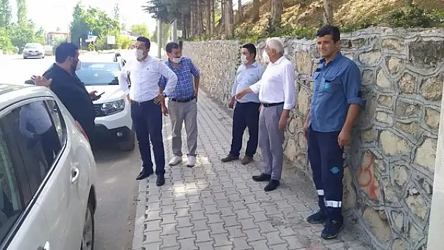 Bozkır'da elektrik kabloları yer altına alınıyor