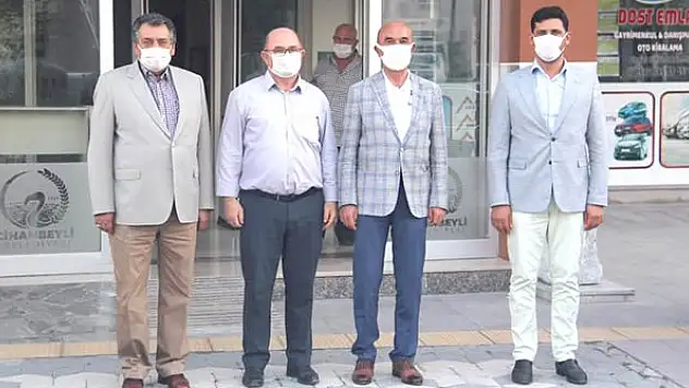 Hasan Angı'dan Cihanbeyli'ye ziyaret