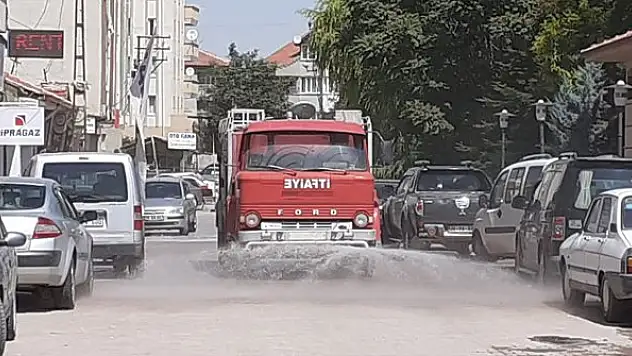 Çeltik'te dezenfeksiyon çalışmaları hız kazandı