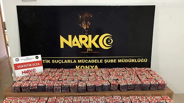 Konya'da uyuşturucu operasyonu: 3 gözaltı