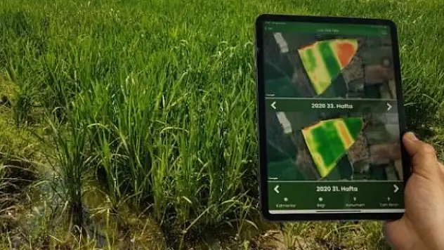 Çiftçiler tarlalarını cepten takip edebilecek
