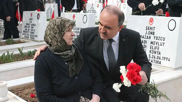 Konya'da şehitler anıldı