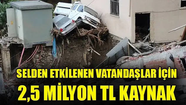 Bakan Selçuk: 'Sel felaketinden etkilenen vatandaşlarımız için 2,5 milyon TL kaynak aktaracağız'
