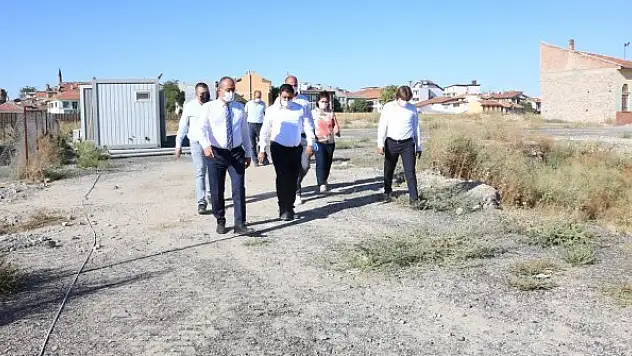 Başkan Kavuş 'Şükran'da temel yılbaşından önce atılmış olacak'