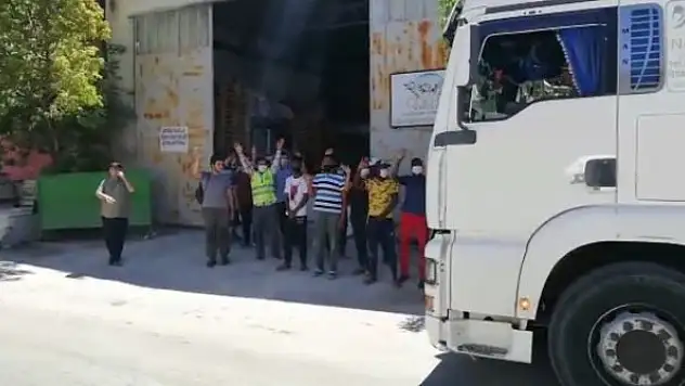 Ayder'den Suriye'ye 344. yardım tırı