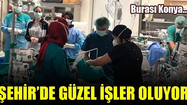 Burası Konya… 'Şehir'de güzel işler oluyor