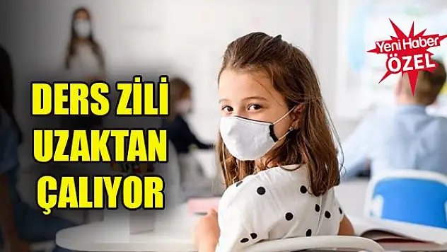 Ders zili uzaktan çalıyor