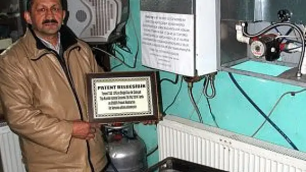 Doğalgaza alternatif kombi üretti