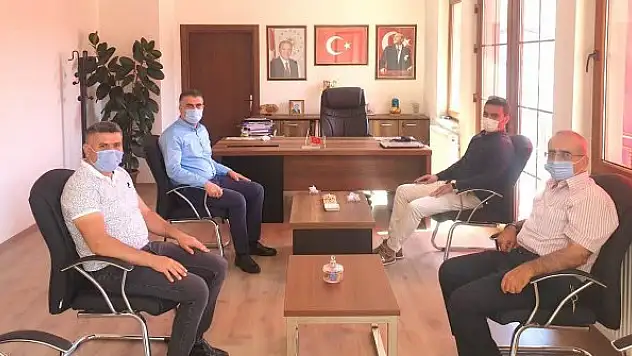 Kaymakam Selçuk 'tan Kısa'ya ziyaret