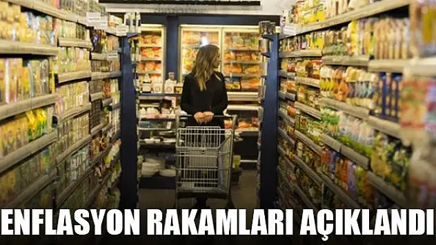 Enflasyon rakamları açıklandı