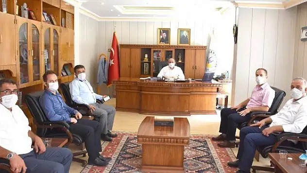 Şahin'den Başkan Yaka'ya ziyaret
