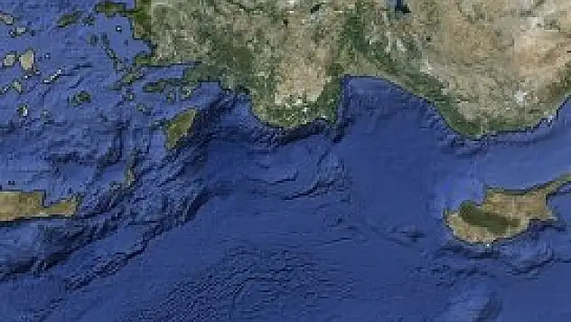 Akdeniz'de 4.1 büyüklüğünde deprem