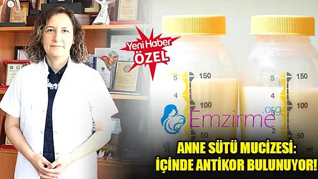 Anne sütü mucizesi:  İçinde antikor bulunuyor!