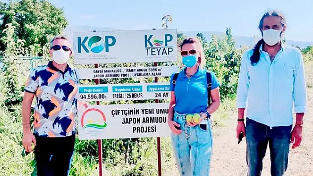 Çiftçinin yeni umudu meyve vermeye başladı