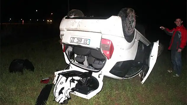 Yeni aldıkları araçla kaza yaptılar: 2 yaralı