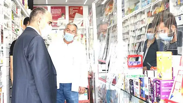 Vali Özkan, Covid-19 tedbirlerini yerinde inceledi