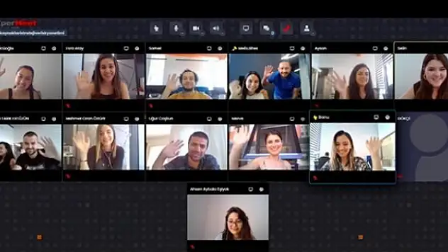 Yerli video konferans 'BizBize' ilk sınavdan geçti
