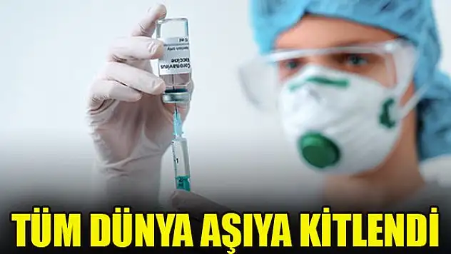 Tüm dünya koronavirüs için geliştirilecek aşıya kitlendi