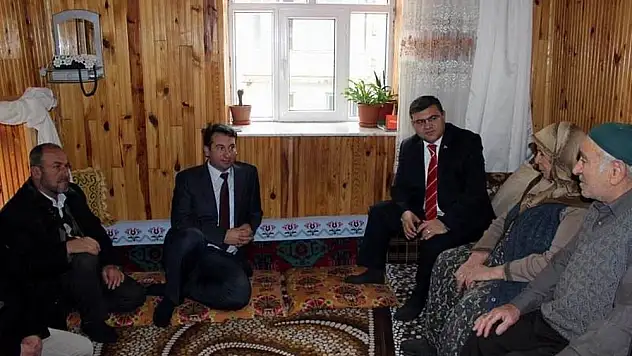 Beyşehir'de şehit aileleri ve gazilere ziyaret