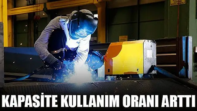 Kapasite kullanım oranı eylülde arttı