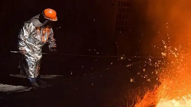 Türkiye'de ham çelik üretimi 3,2 milyon tona yükseldi