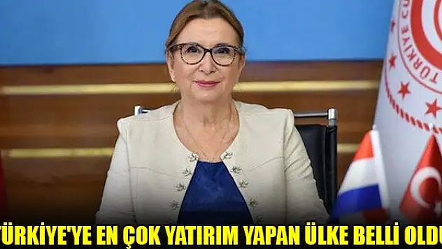 Türkiye'ye en çok yatırım yapan ülke belli oldu