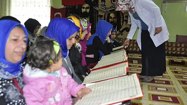 Cemevinde Kur'an Kursu verilmeye başlandı