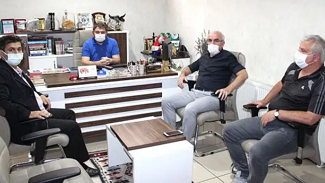 Yeni Haber'e hayırlı olsun ziyareti