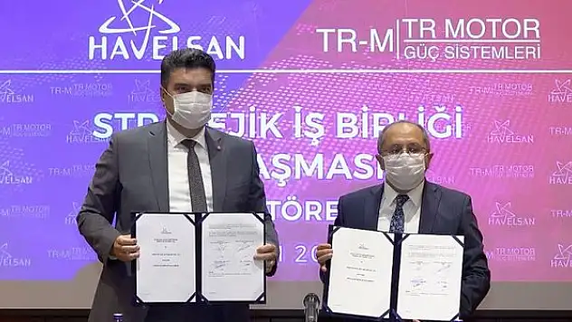 Milli savaş uçağının motoru için iş birliği anlaşması