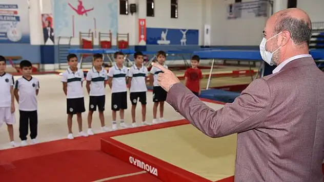 Başkan Pekyatırmacı sporcuların heyecanına ortak oldu