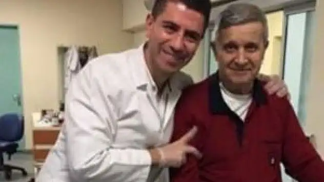 Felç geçiren Halit Akçetepe ayağa kalktı