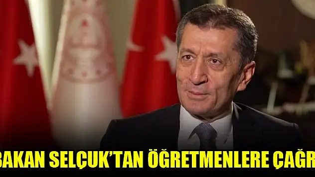 Bakan Selçuk'tan öğretmenlere fidan dikme çağrısı
