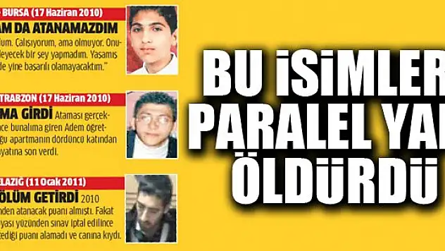 2010 KPSS'de intihar eden öğretmen adayları