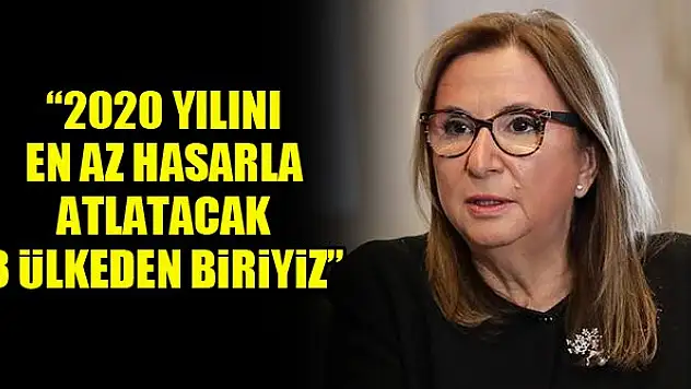 Bakan Pekcan: 2020 yılını en az hasarla atlatacak 3 ülkeden biriyiz
