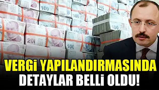 Vergi yapılandırmasında detaylar belli oldu! 18 ay taksit yapılacak