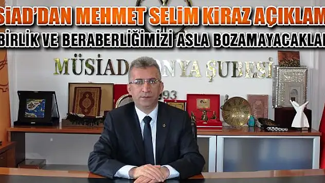 'Birlik ve beraberliğimizi asla bozamayacaklar'
