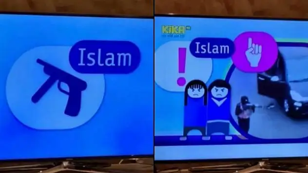 İslam düşmanlığını çocuk kanalına taşıdılar