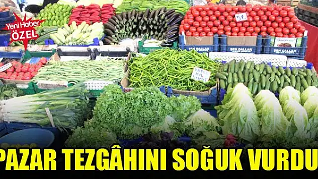 Soğuk hava pazarda fiyatları artırdı!