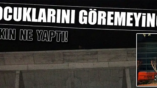 Çocuklarını göremeyince bakın ne yaptı!