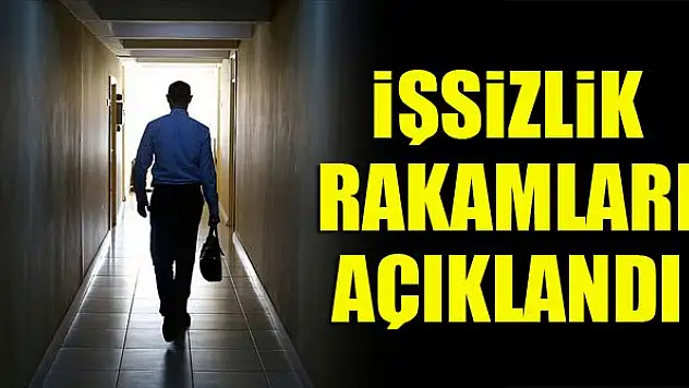 İşsizlik rakamları açıklandı