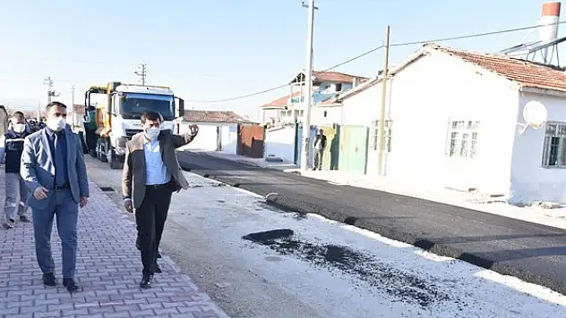 Karatay'da 200 bin ton asfalt hedefi aşıldı