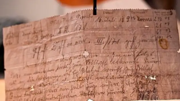 Fransa'da 110 yıllık güvercin mesajı bulundu