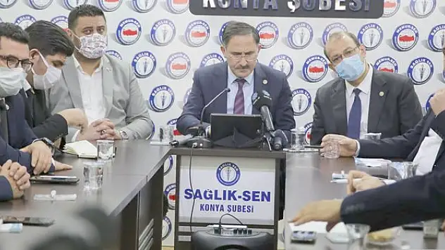 'Sağlık çalışanları adalet istiyor'