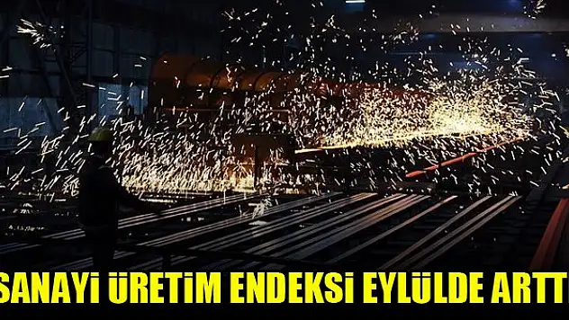 Sanayi üretim endeksi eylülde arttı