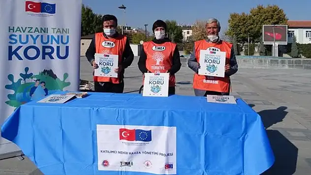 Karapınar'da TEMA'nın hayata geçirdiği 'Katılımcı Nehir Havza Yönetim Projesi' tanıtıldı