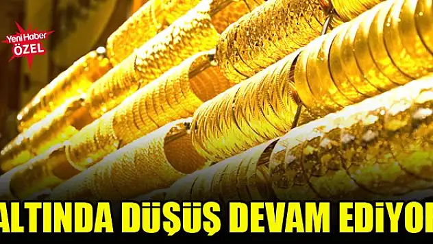 Altında düşüş devam ediyor